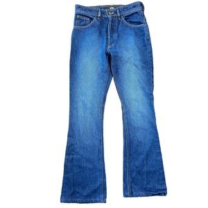 VERRI Dark Denim Wide Leg Jeans Size 28